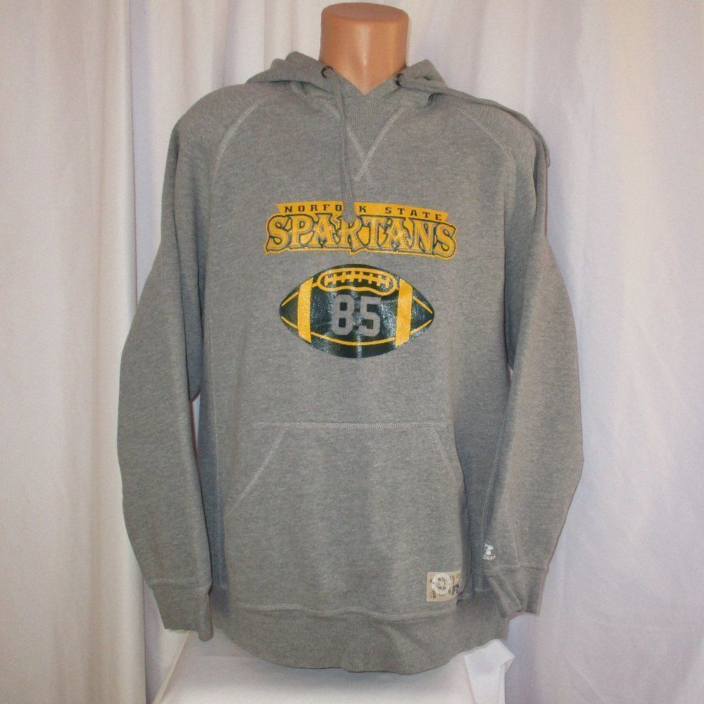 Russell Athletic Hoodie Pullover Norfolk State Spartans Size Large Gray
